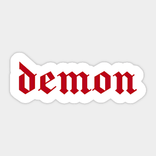 demon Sticker